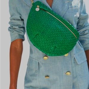 COPY - Chic Green Woven Shoulder Bag